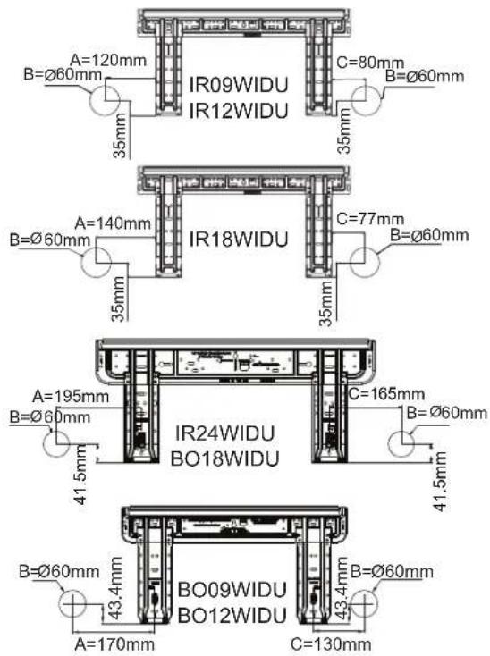 AIWA SUIJINAIR 12 ACD12200 - Beim ersten Befestigen der Montageplatte - 1