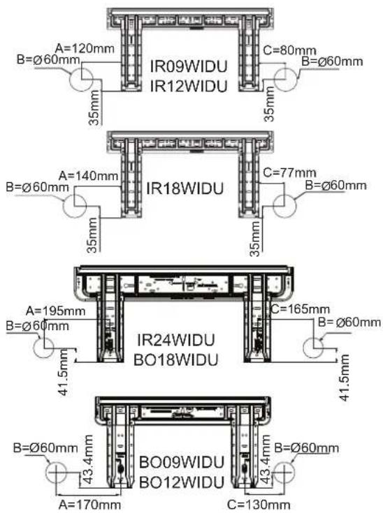 AIWA SUIJINAIR 12 ACD12200 - Lorsque la plate de montage est fixée en premier - 1