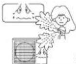 AIWA SUIJINAIR 12 ACD12200 - PRECAUCIÓN - 11