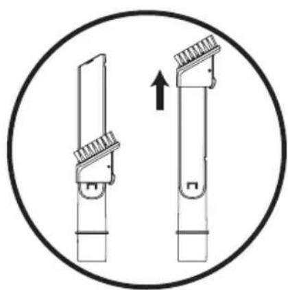 Simplicity SVPET - Using the Dual Tool - Crevice Tool and Dusting Brush - 2