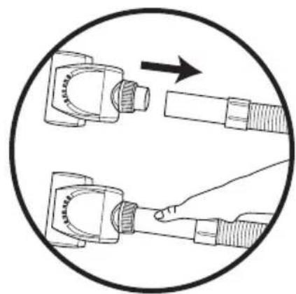 Simplicity SVPET - Using the Dual Tool - Crevice Tool and Dusting Brush - 1