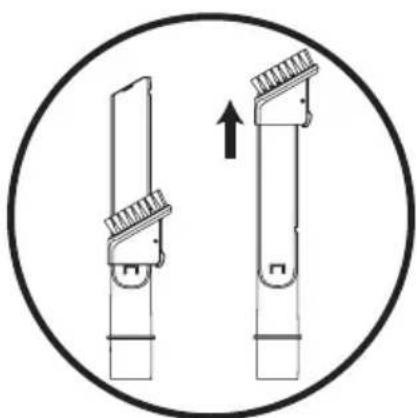 Simplicity SVPET - Utilisation de l'outil double - Suceur plat et Brosse à épousseter - 2