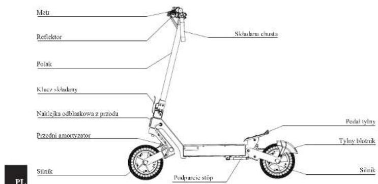 Kugoo KuKirin G2 Ultra - 4.Schemat - 1