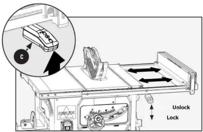 DELTA 366013 - CHANGING THE BEVEL - 2