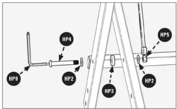DELTA 366013 - ASSEMBLING THE STAND - 2