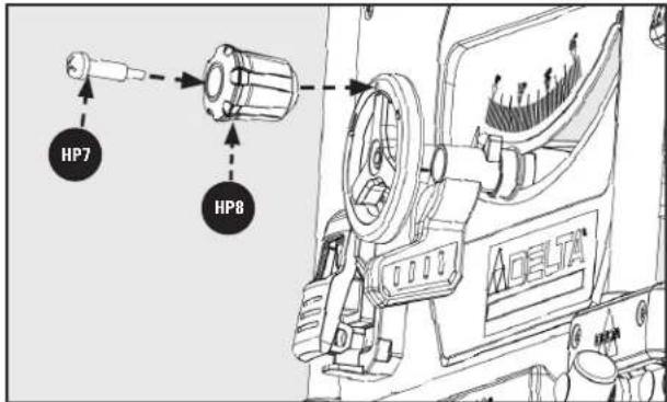 DELTA 366013 - INSTALLING THE BLADE - 1
