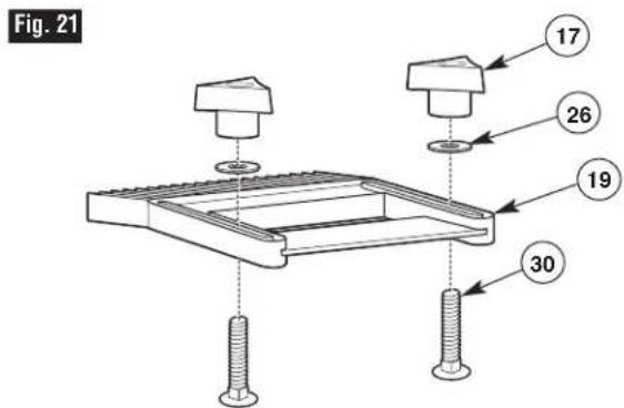 BOSCH RA1181 - Tabla de biselado para la superficie de la mesa (Fig. 21) - 3