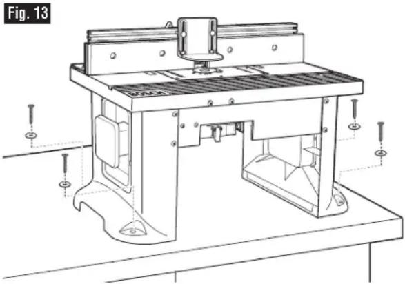 BOSCH RA1181 - MÉTODO 1 (FIG. 13) - 1