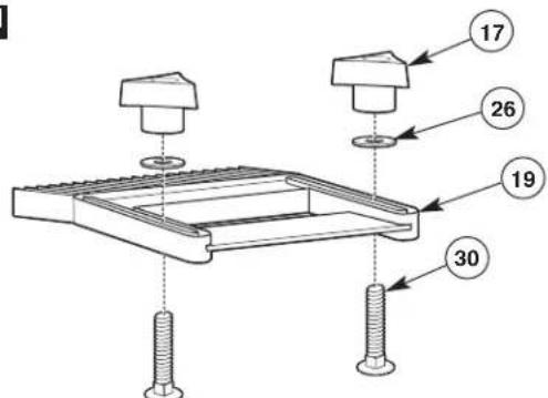 BOSCH RA1181 - Tabletop Featherboard (Fig. 21) - 3
