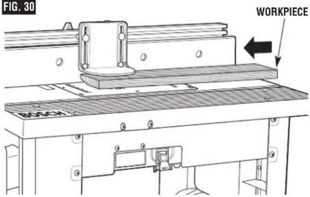 BOSCH RA1181 - WARNING - 2