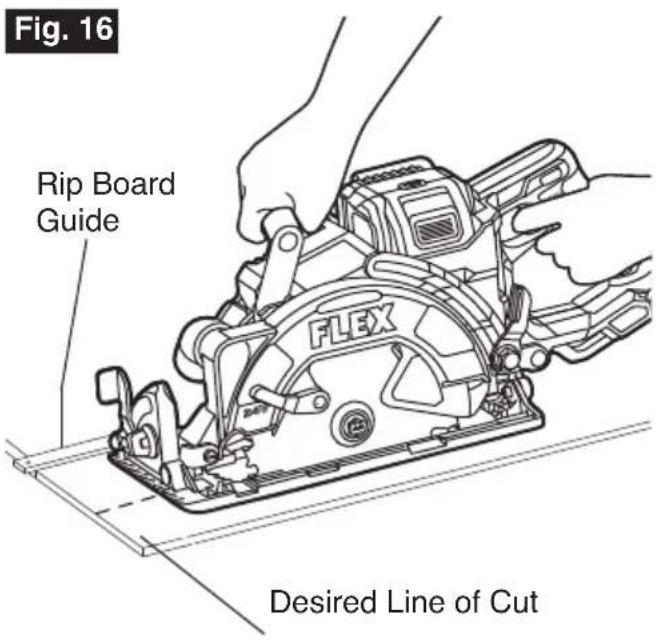 Flex FX2141R - Ensure that the clamps do not interfere with the free - 1