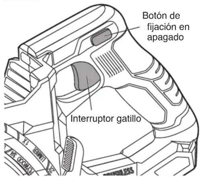 Flex FX2141R - INTERRUPTOR GATILLO Y BOTÓN DE FIJACIÓN EN APAGADO (FIG. 11) - 1