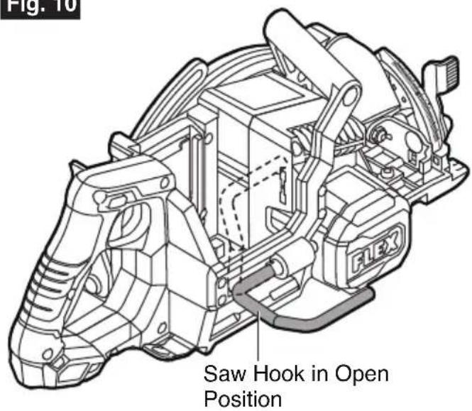 Flex FX2141R - SAW HOOK (FIG. 10) - 2