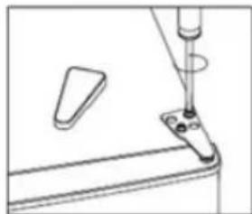 ASPES AF145503EX - Outils nécessaires : Tournevis Phillips, tournevis plat, clé hexagonale. - 2