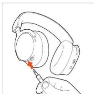 BEYERDYNAMIC Aventho 200 - Conexión del cable de audio - 1