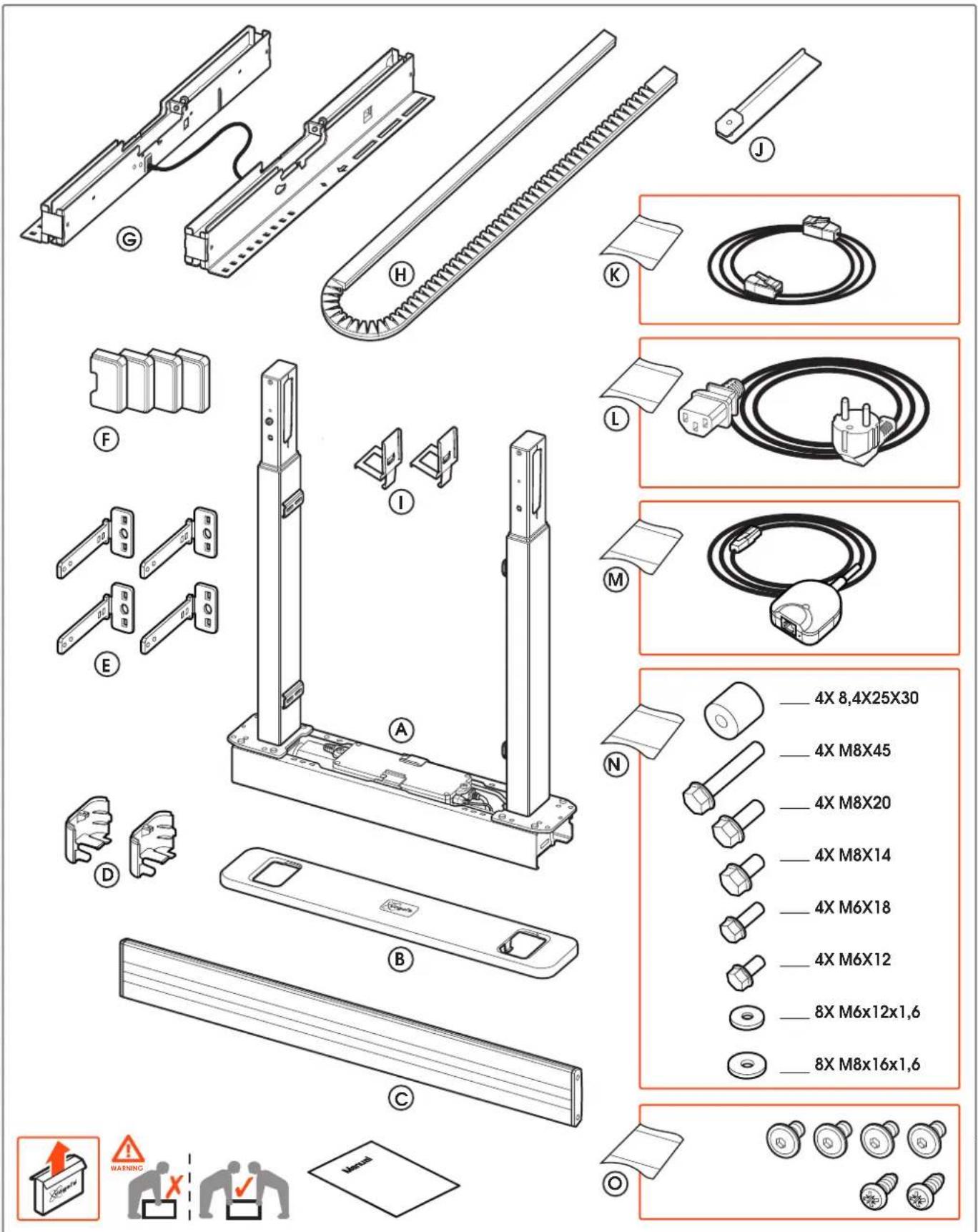 VOGELS RISE 2000 - APPENDIX A - list of products - 1