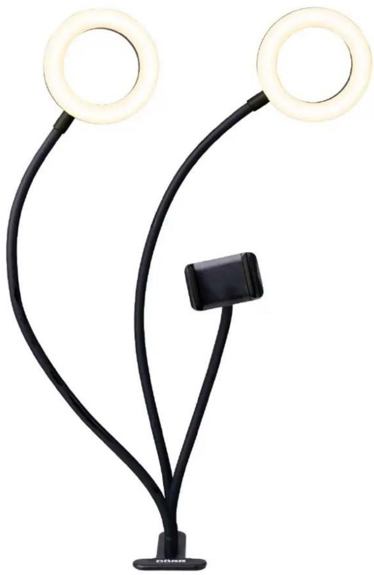Dörr SLR12 - LED SELFFIE 2-ER RINGLIGHT BI-COLOR - 1