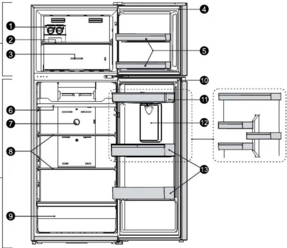 HISENSE HTN461WDE - B: Frigorífico - 1
