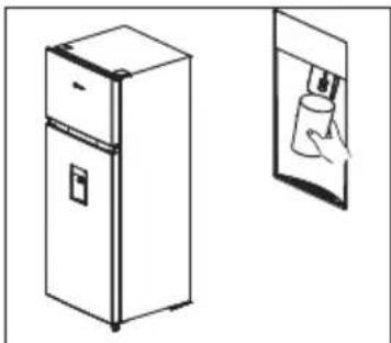 HISENSE HTN461WDE - Pour obtenir de l'eau de refroidissement - 1