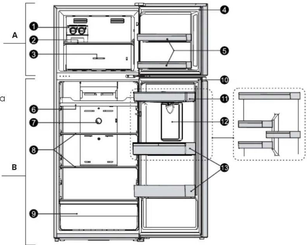 HISENSE HTN461WDE - B: Jääkaappi - 1