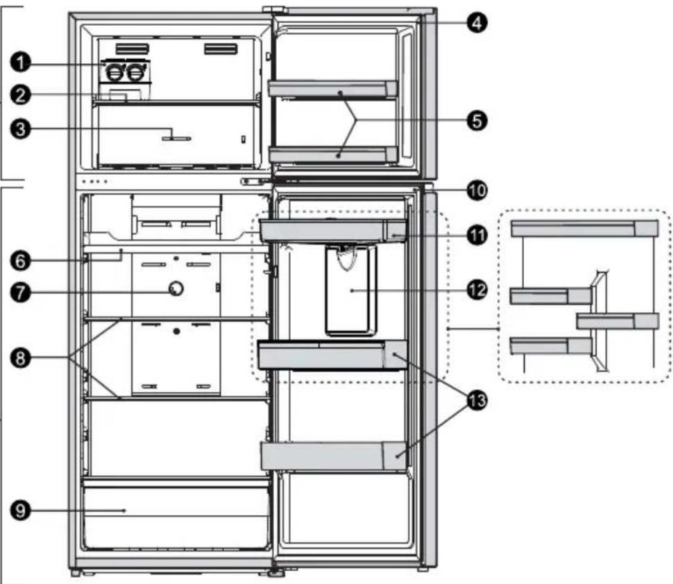 HISENSE HTN461WDE - B: Koelkast - 1