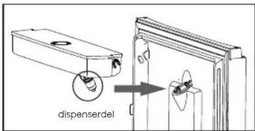 HISENSE HTN461WDE - Installera vattentanken - 1