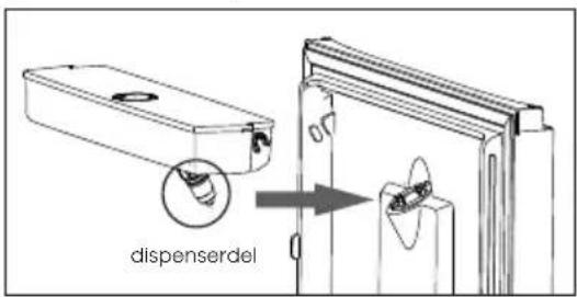 HISENSE HTN461WDE - Installer vanntanken - 1