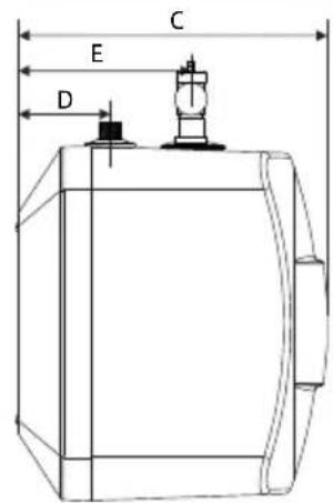 WESTINGHOUSE Apolo Classic ES013 - Dimensions - 1