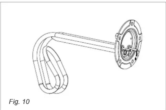 WESTINGHOUSE Apolo Classic ES013 - Removing the heating element - 1