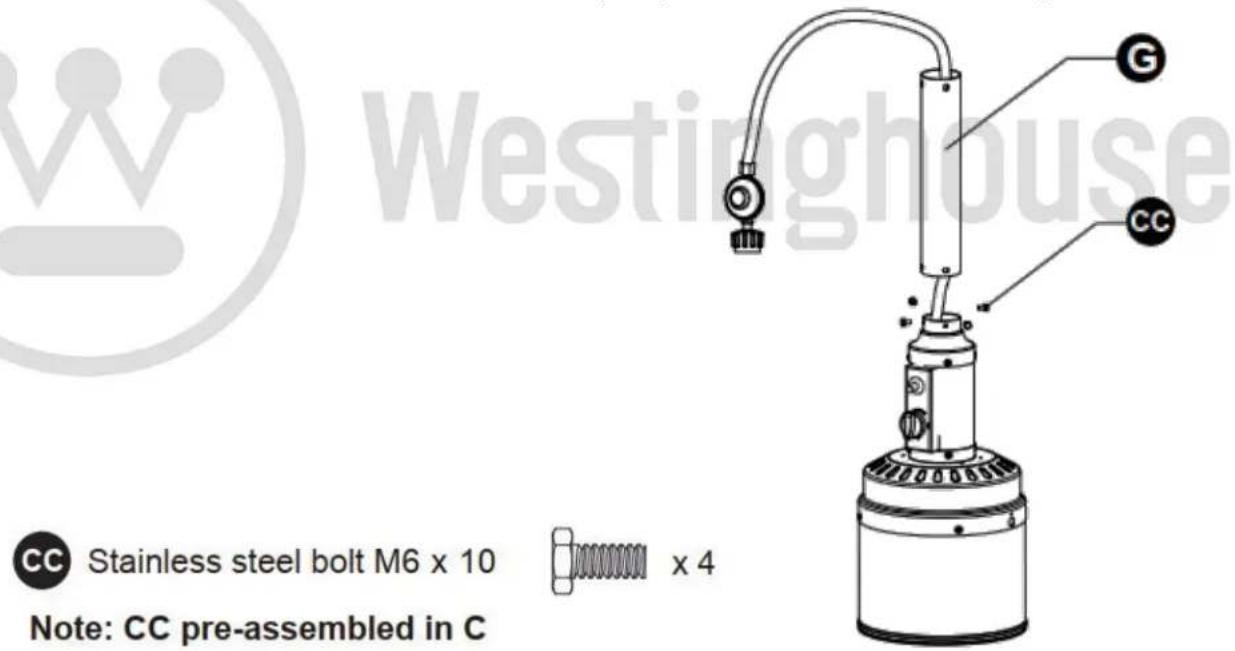 WESTINGHOUSE WES319100 - ASSEMBLY INSTRUCTIONS - 14