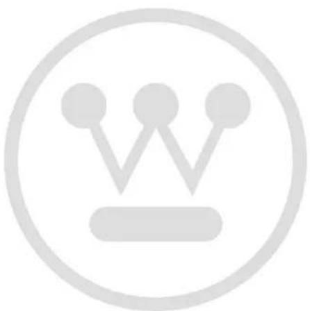 WESTINGHOUSE WES319100 - WARNING - 5