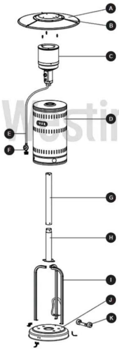 WESTINGHOUSE WES319100 - COMPOSANTES - 1
