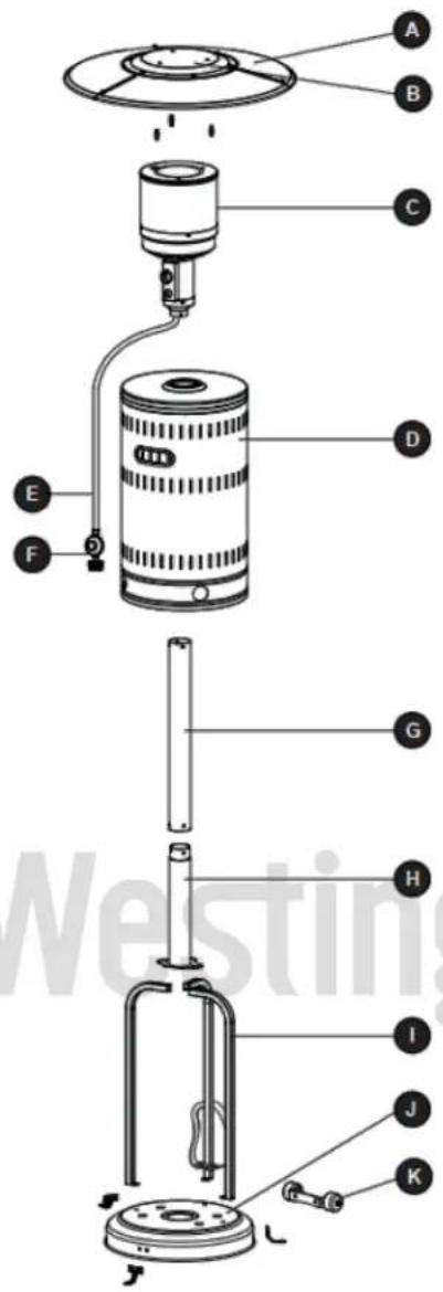 WESTINGHOUSE WES319100 - WARNING - 4