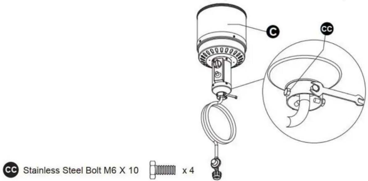 WESTINGHOUSE WES319100 - ASSEMBLY INSTRUCTIONS - 13