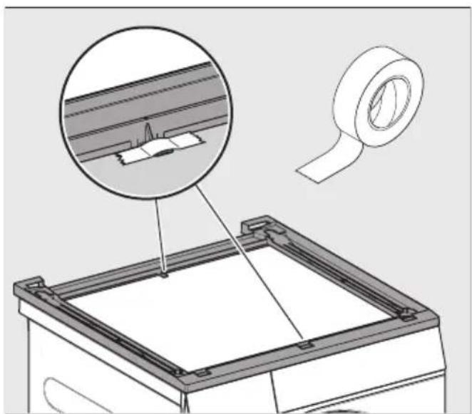 MIELE WTV 601 - Pesumasina ja kuivati torni moedud - 9