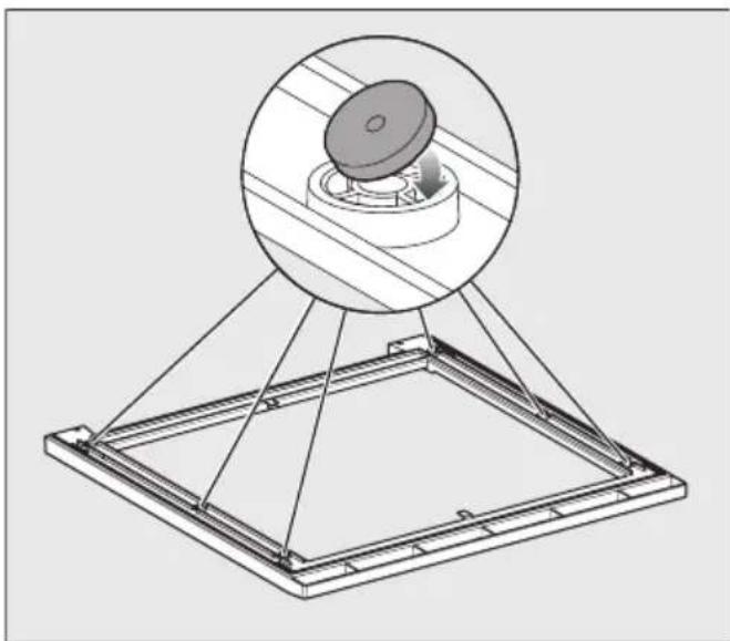 MIELE WTV 601 - Préparer le kit de superposition - 2
