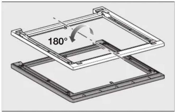 MIELE WTV 601 - Préparer le kit de superposition - 1