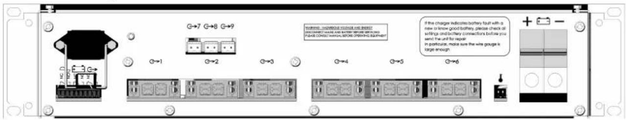 Proel SON 24V 12A MS150 RACK - Anschlussplan - 1