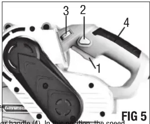 Genesis GBS321A - SPEED ADJUSTMENT DIAL (FIG 5) - 1
