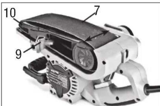 Genesis GBS321A - To Remove the Belt: - 1