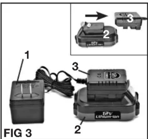 Genesis GLID12B - CARGA DE LA BATERÍA (FIG 3) - 2