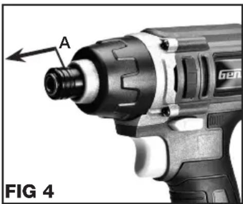 Genesis GLID12B - Mandrin hexagonal de 6,35 MM (FIG 4) - 1