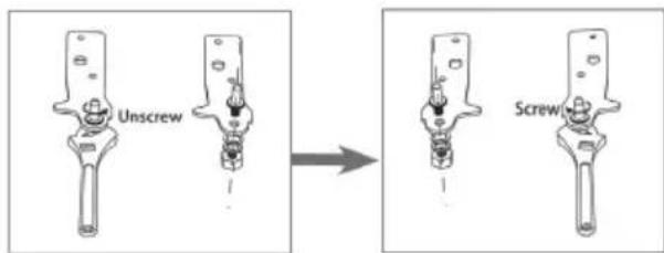 SEVERIN DT 8770 - Reversing the door - 8