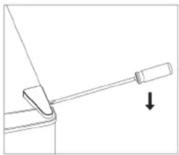 SEVERIN DT 8770 - Sostituzione della battuta dello sportello - 1