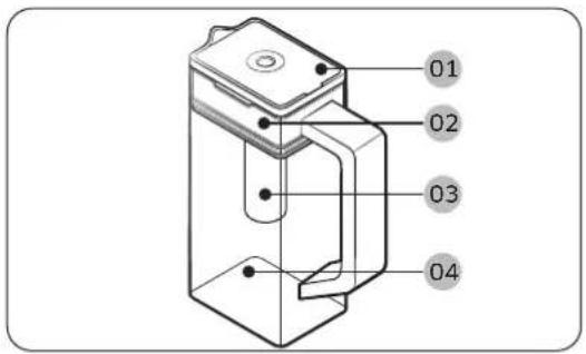 SAMSUNG RF29DB990012 - Waterpitcher(AutoFillPitcher)(applicablemodelsonly) - 1