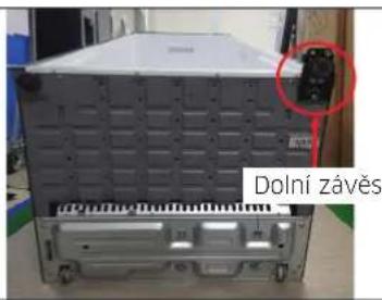 SAMSUNG RR25A5470S9 - Dolní závěs - 1