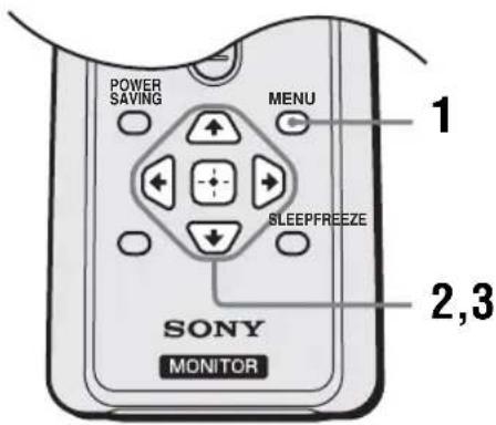 SONY KLHW32 - 菜单概述 - 1