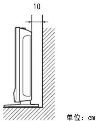 SONY KLHW32 - 在显示器周围留出充足的空间 - 2