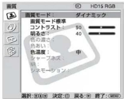 SONY KLHW32 - PC 入力の场合 - 1