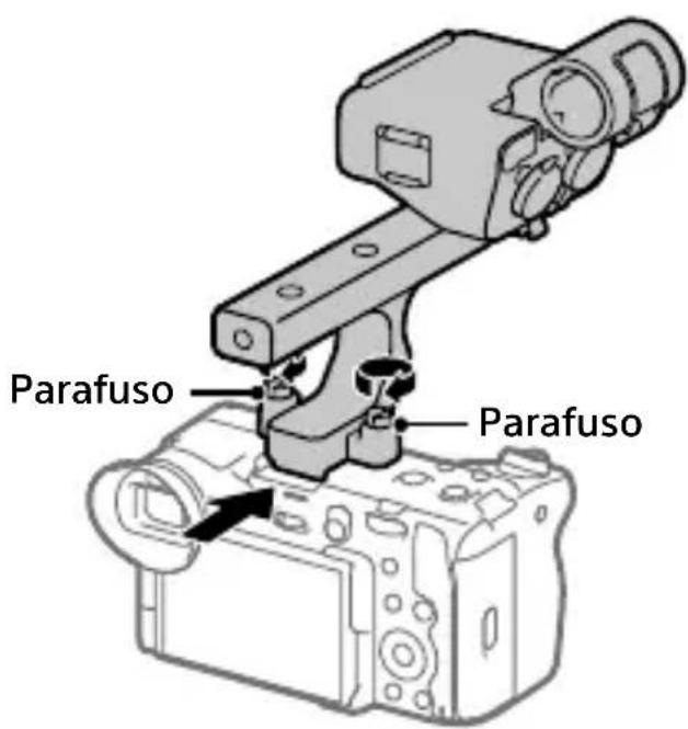 SONY Cinema Line FX2 - Ligar a unidade da pega XLR (fornecida apenas com a ILME-FX2) - 1